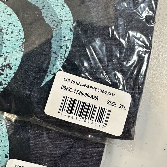 NWT Fanatics Seattle Kraken Hockey Blue Short Sleeve Logo Tee Shirt - Size 2XL - Picture 7 of 8